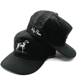 Black "Pointer" Rope Hat
