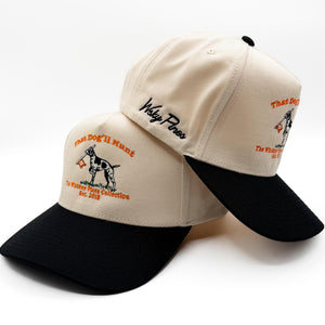 Tan & Black “That Dog’ll Hunt” Golf Hat