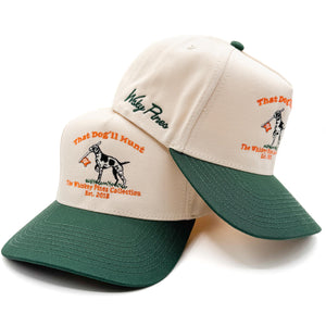 Tan & Green “That Dog’ll Hunt” Golf Hat