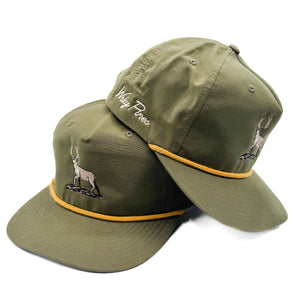 White Tail Deer Rope Hat