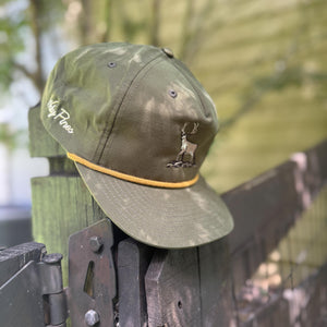 White Tail Deer Rope Hat