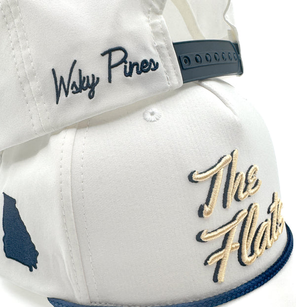 White "The Flats" Rope Hat
