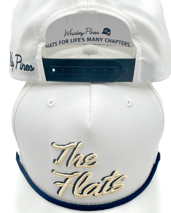 White "The Flats" Rope Hat