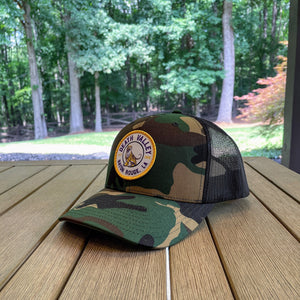 Camo & Black "Welcome to Death Valley" Hat