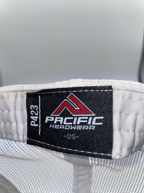 "Just Give Me a Double" 5 Panel Rope Trucker Hat - Navy/White