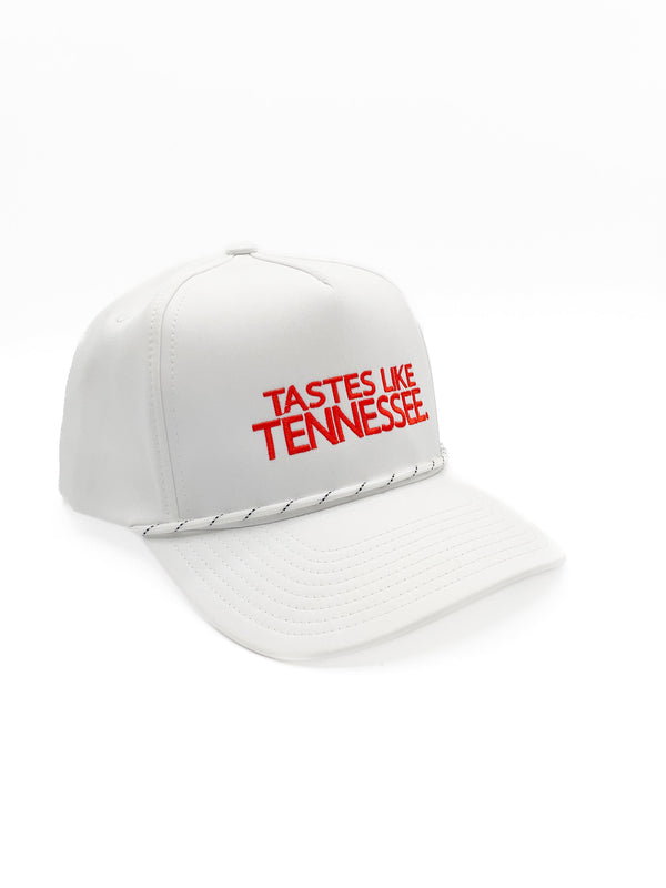 White "Tastes Like Tennessee" Rope Hat