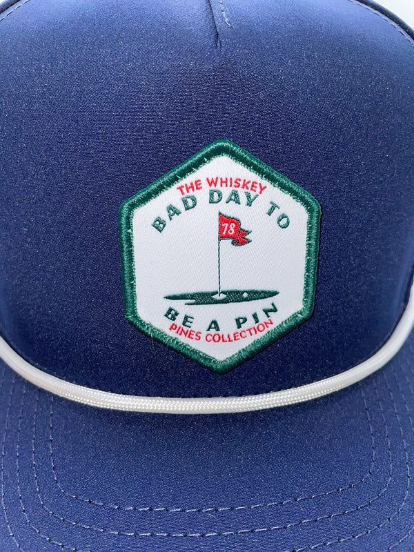 Navy "Bad Day to Be A Pin" Rope Hat