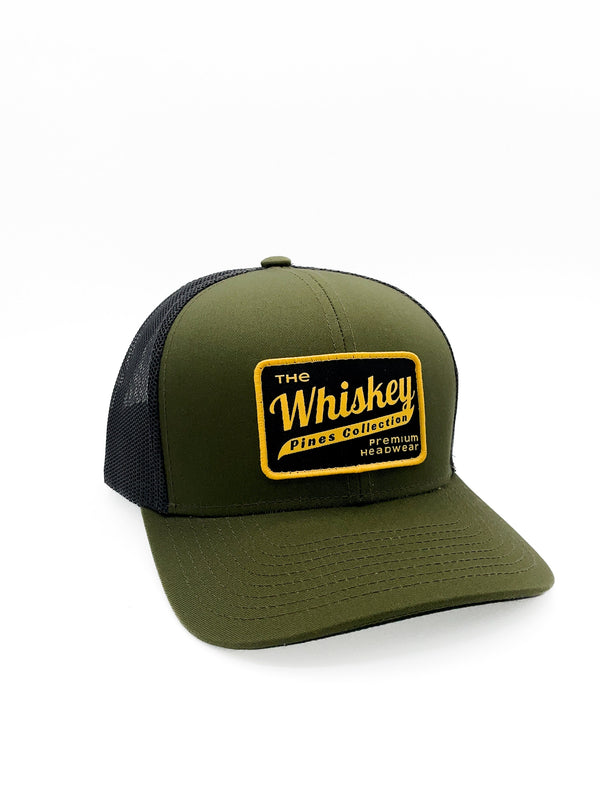 Green & Black "Whiskey Pines Co." Hat