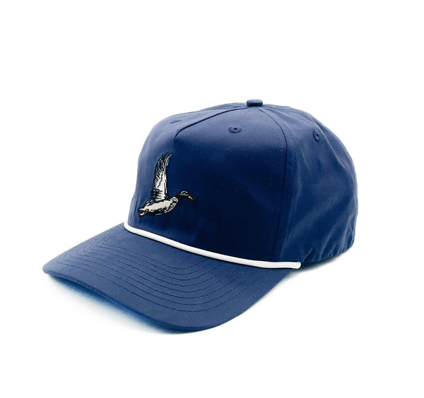 Navy "Flying Mallard" Rope Hat