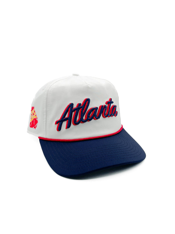 Atlanta Rope Hat - Navy/White