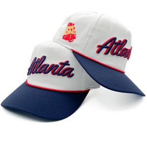 Atlanta Rope Hat - Navy/White