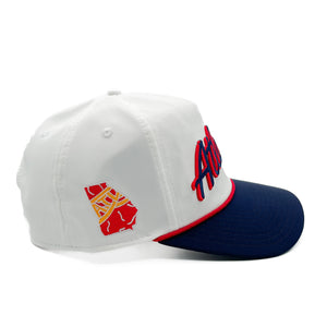 Atlanta Rope Hat - Navy/White