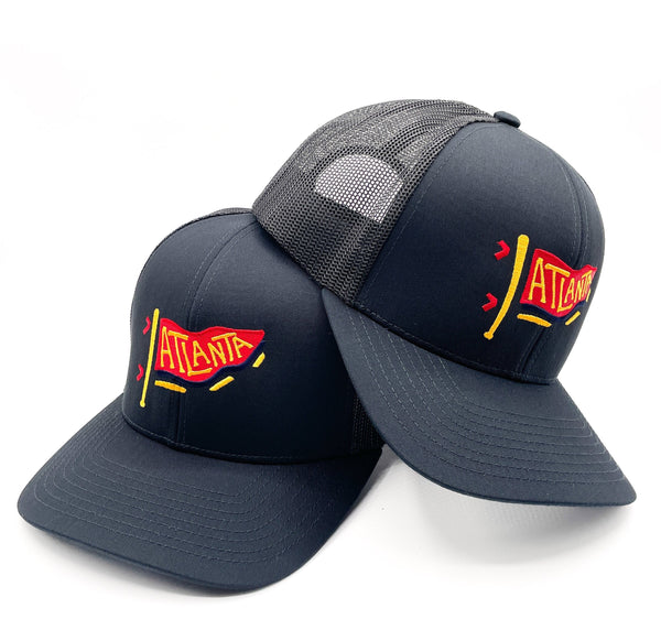 Atlanta Pennant Trucker Hat