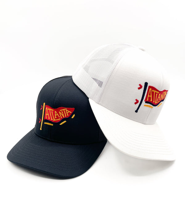 White "Atlanta Pennant" Hat