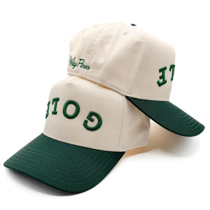 Off-White & Green "GOLF" Trucker Hat