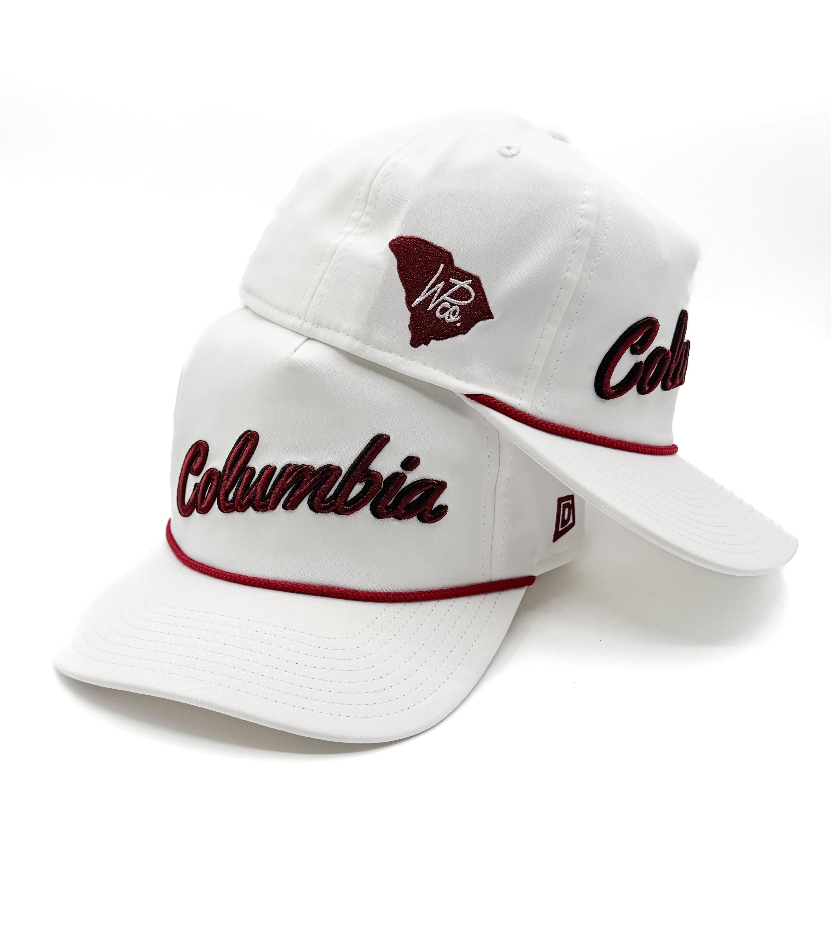 Whiskey Pines Columbia, SC Rope Hat White South Carolina