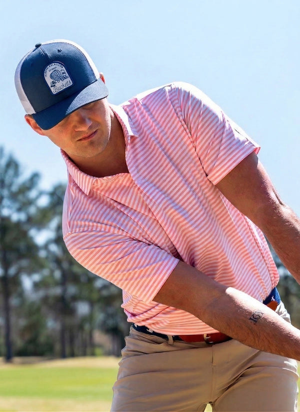 "Buckets" Trucker Hat: Golf, Beer, and Practice